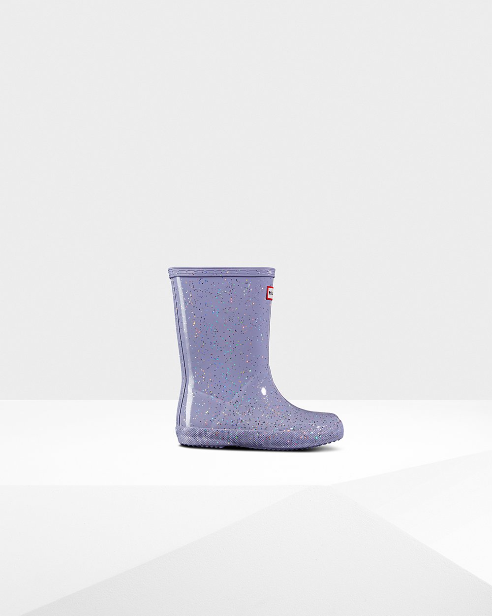 Kids Hunter Original First Giant Glitter | Rain Boots Purple | NZ-21346-RWXN